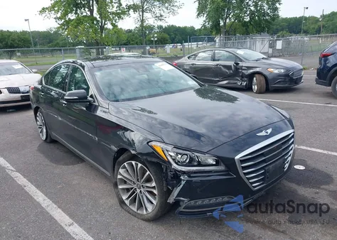 2017 Genesis G80 3.8 из США, поврежденный, VIN KMHGN4JEXHU205813